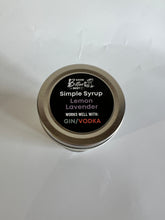 Load image into Gallery viewer, Simple Syrup- Lemon Lavender