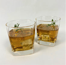 Load image into Gallery viewer, Rocks Glass with Etched Logo