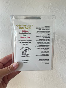 Salt Gift Pack: Gourmet Rimming Salts