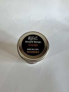 Orange- Simple Syrup in the Raw