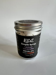 Lemon Lavender- Simple Syrup in the Raw