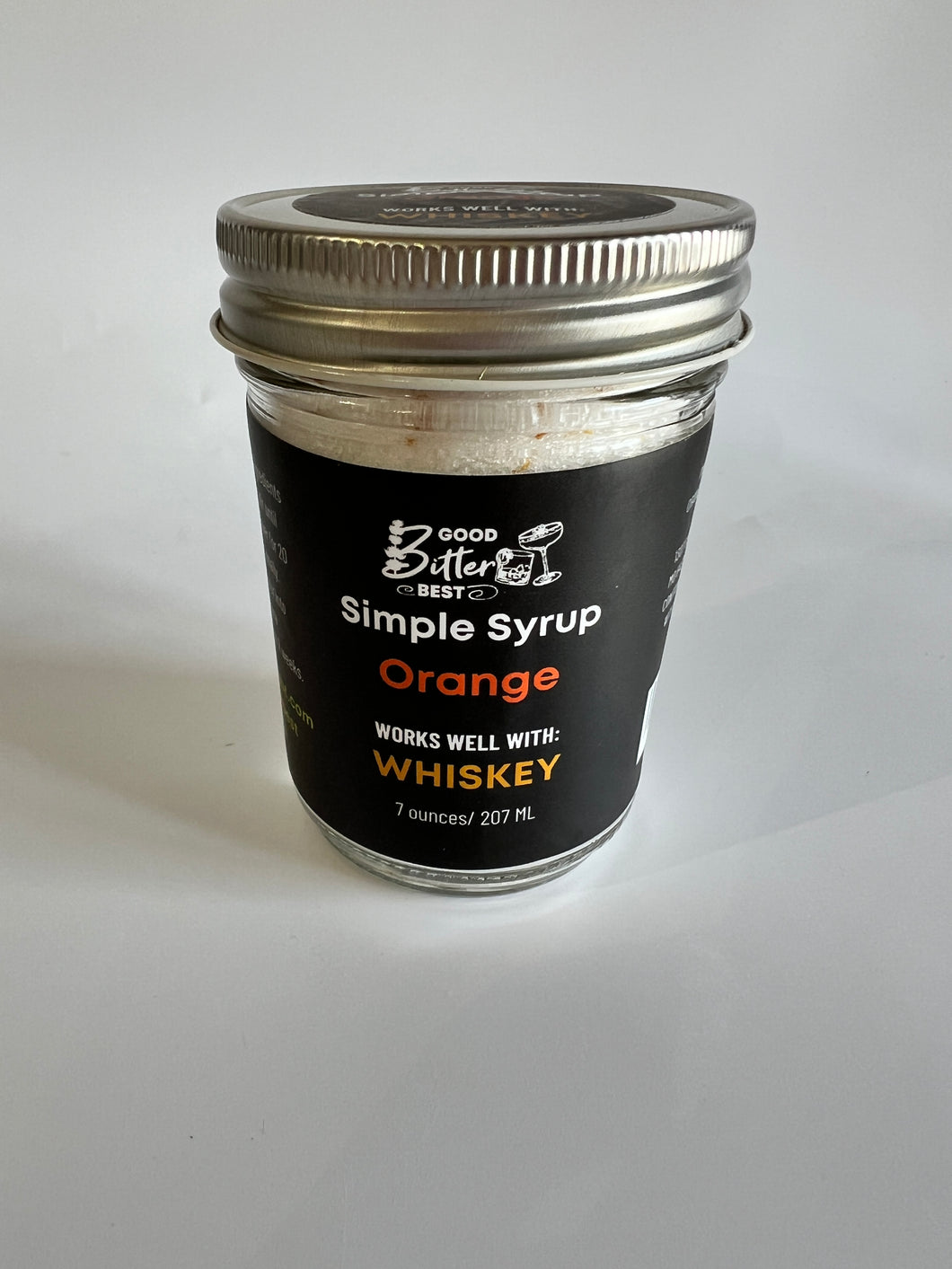 Orange- Simple Syrup in the Raw