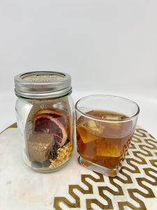 Orange, Fig and Cherry Booze Infusion