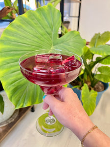 Hibiscus Lime Booze Infusion