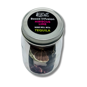 Hibiscus Lime Margarita Booze Infusion