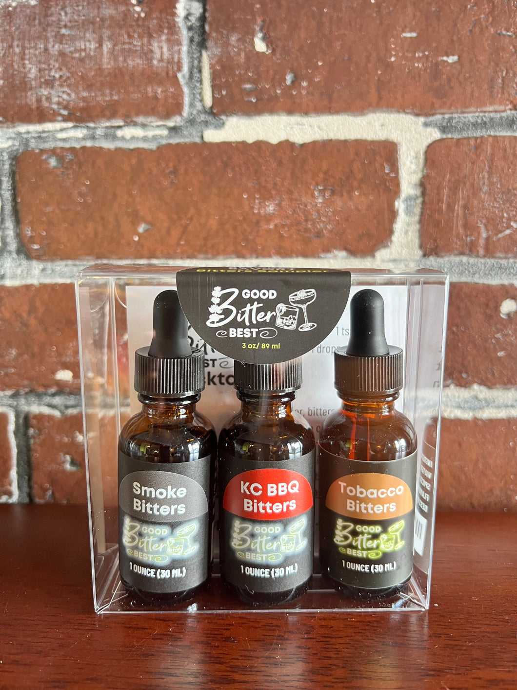 Bitters Sampler: Smokey Savory Trio