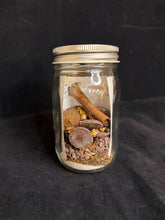 Load image into Gallery viewer, Chocolate Chai-tini ingredients in a 16 ounce jar with silver lid. 
