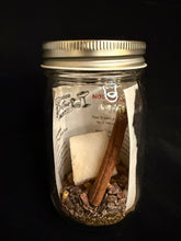 Load image into Gallery viewer, Chocolate Chai-tini Booze Infusion in a 16 ounce glass jar.
